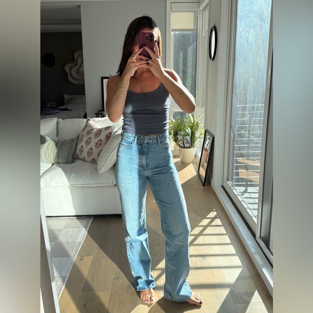 ZARA Blue Women's Jeans